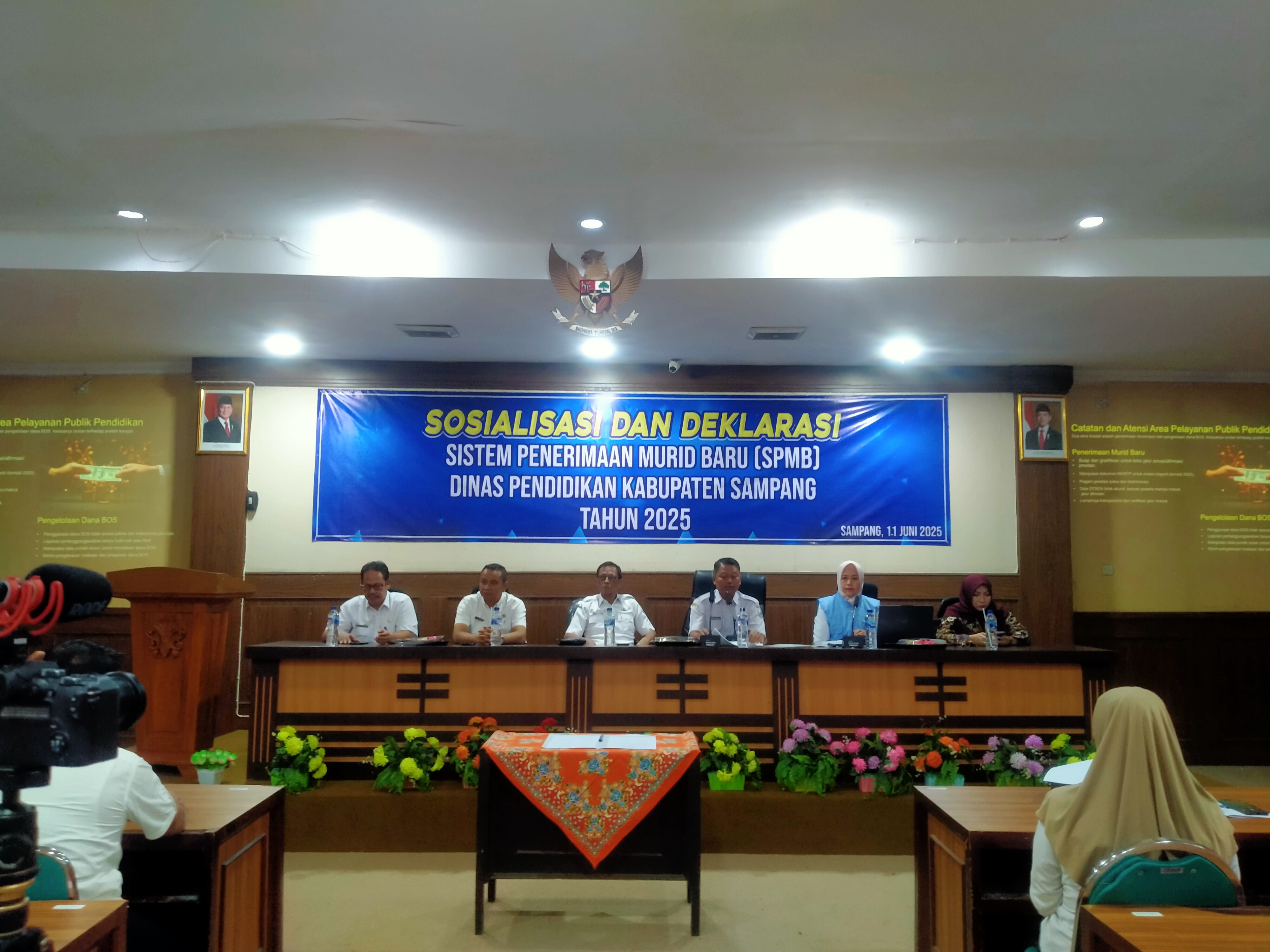 Dinas Pendidikan Sampang Gaungkan Transparansi dan Akuntabilitas dalam Penerimaan Siswa Baru 2025
