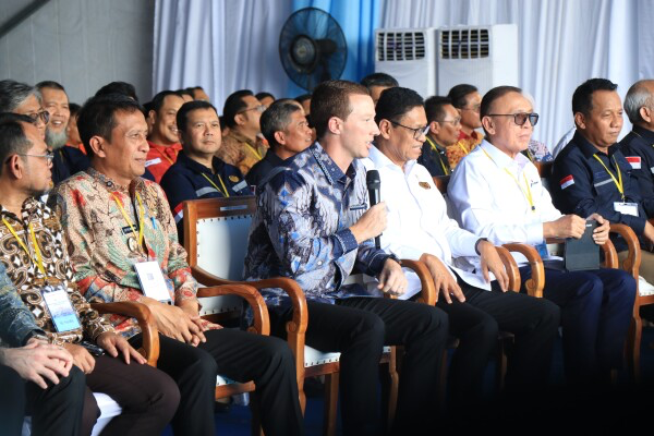 Bupati dan Wabup Bojonegoro Ikut Saksikan Peresmian Peningkatan Produksi Minyak Blok Cepu dan Proyek EBT Nasional oleh Presiden Prabowo