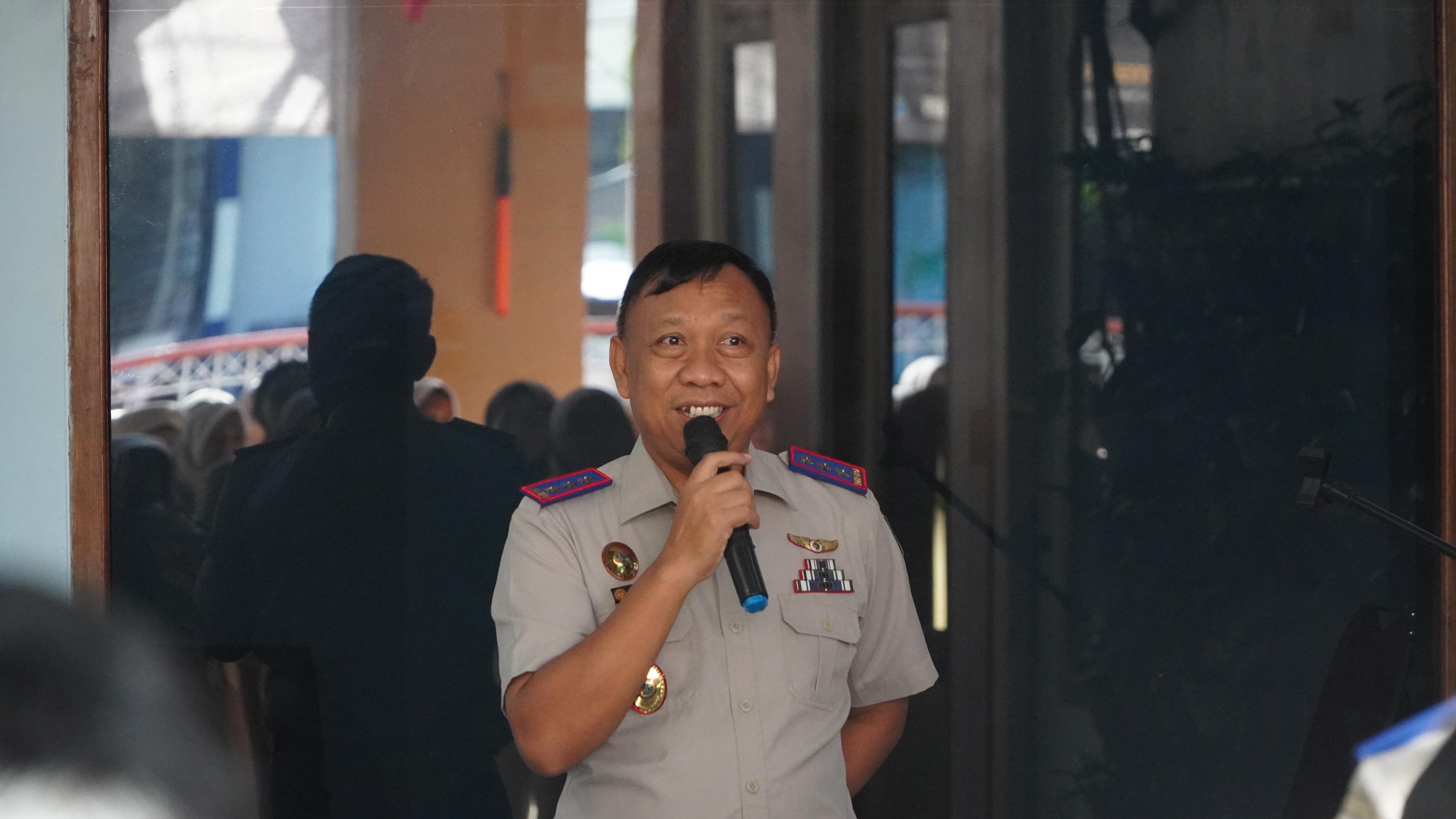 Pimpin Upacara Perdana, Kepala Kantah ATR/BPN Tulungagung Gatot Suyanto Ajak Tingkatkan Pelayanan