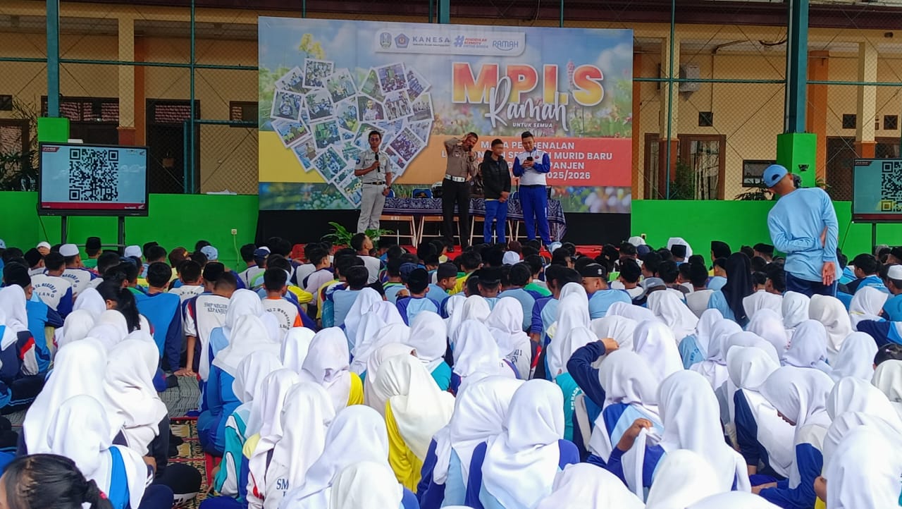 Sinergi Kepolisian dan MPM Honda Jatim: Kampanye #Cari Aman Edukasi Ribuan Pelajar di Momen MPLS