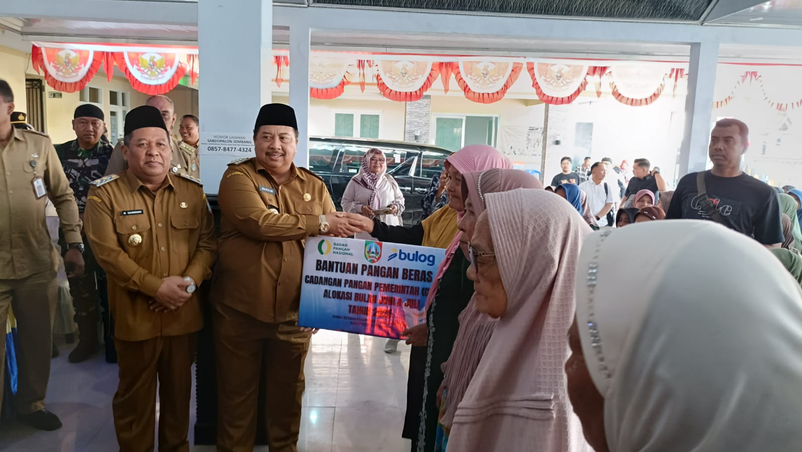 Bantuan Pangan Ringankan Beban Warga Jombang, 2.200 Ton Beras Disalurkan