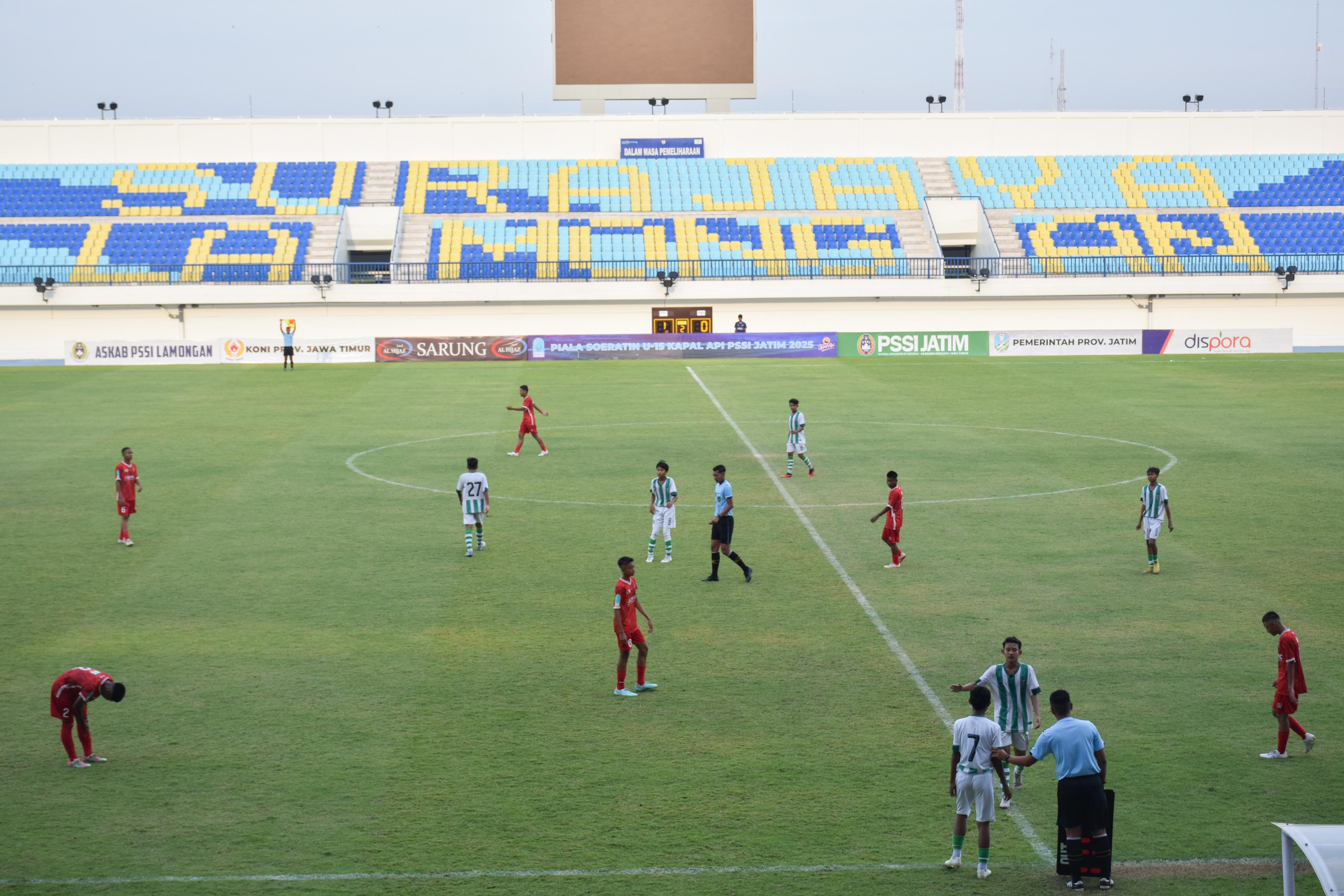 Persebaya U-13 dan Deltras U-15 Juarai Soeratin Cup, Bupati Yes Apresiasi Penyelenggaraan di Lamongan