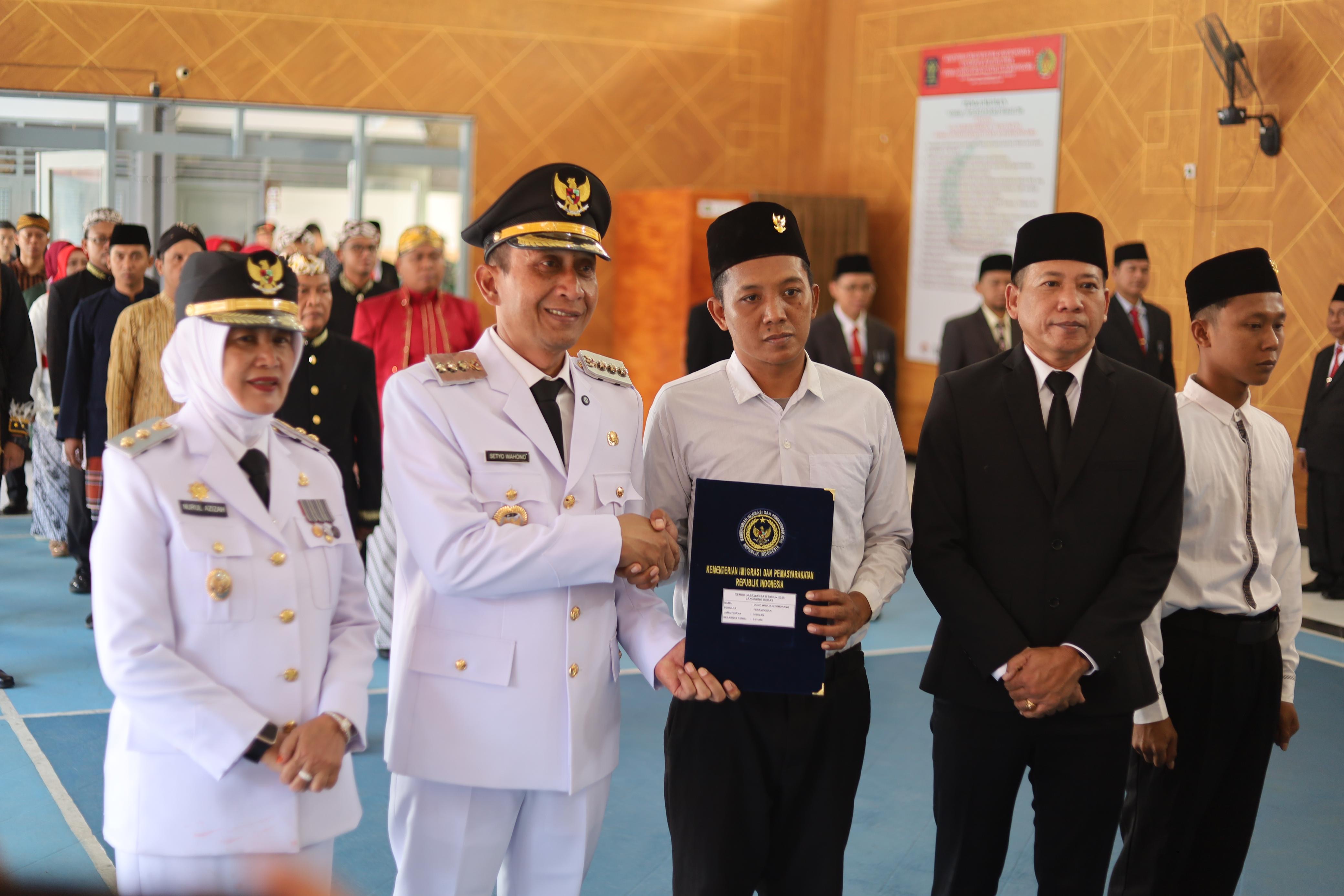 250 WBP Lapas Bojonegoro Dapat Remisi di HUT Ke-80 Republik Indonesia