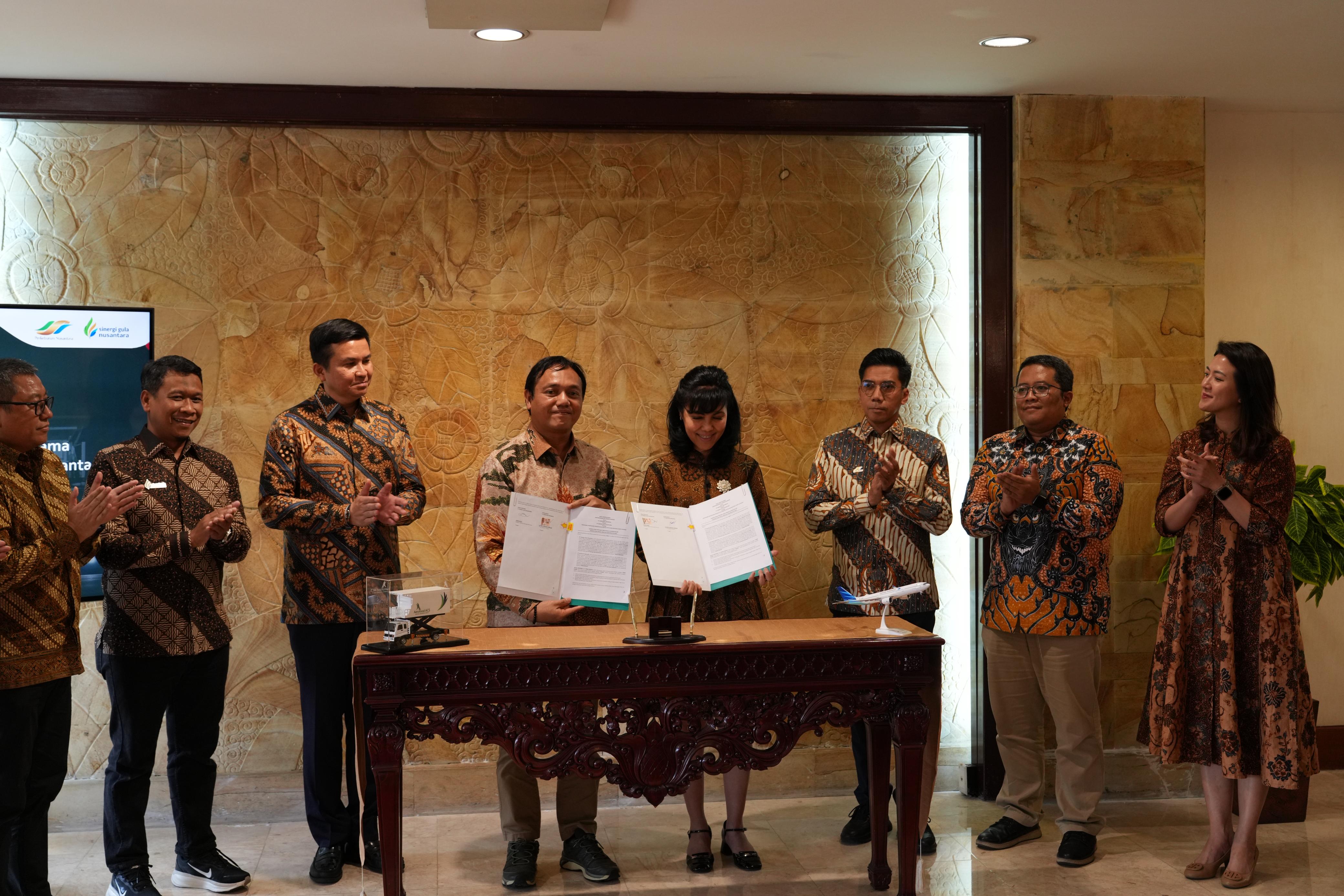 Perkuat Ketahanan Pangan, SGN dan Aerofood ACS Jalin Sinergi BUMN