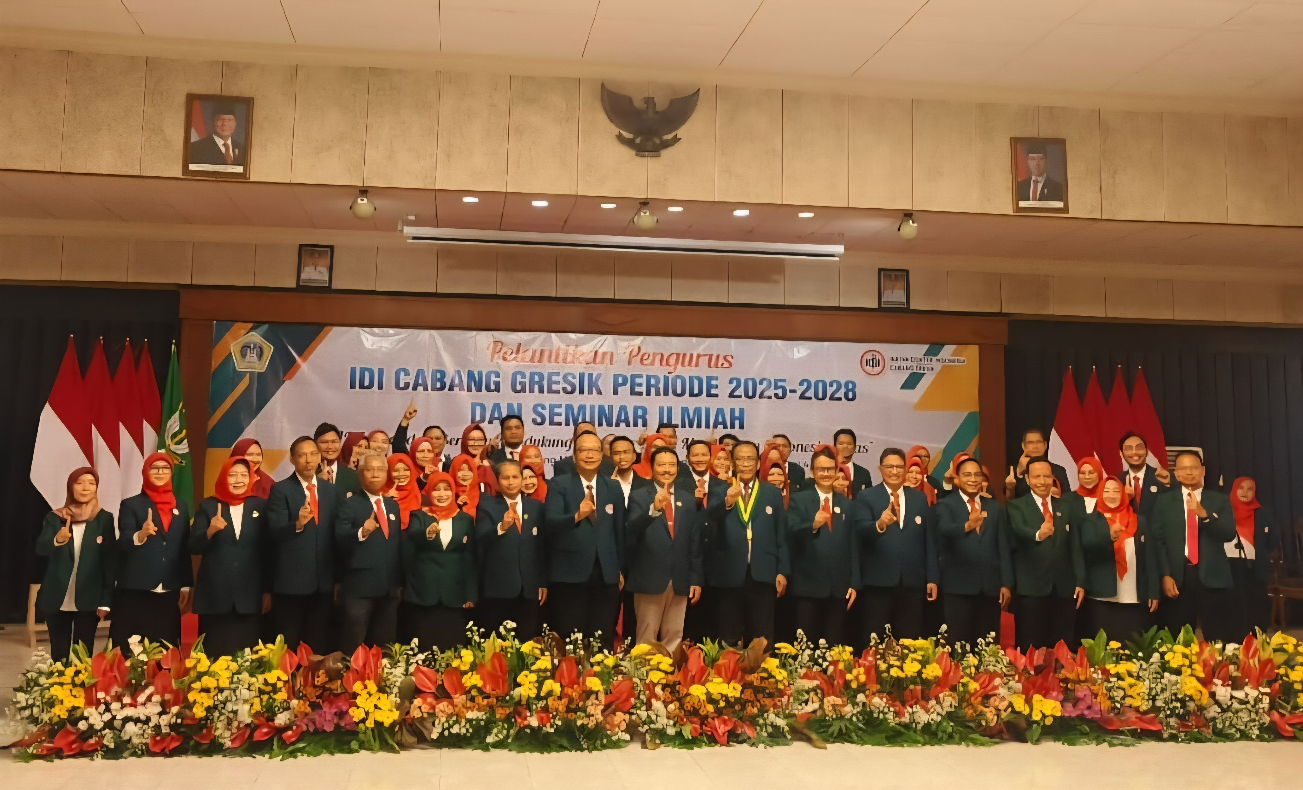 Pengurus IDI Gresik 2025-2028 Resmi Dilantik: Komitmen Kuat Dukung Asta Cita dan Layanan Kesehatan Lokal