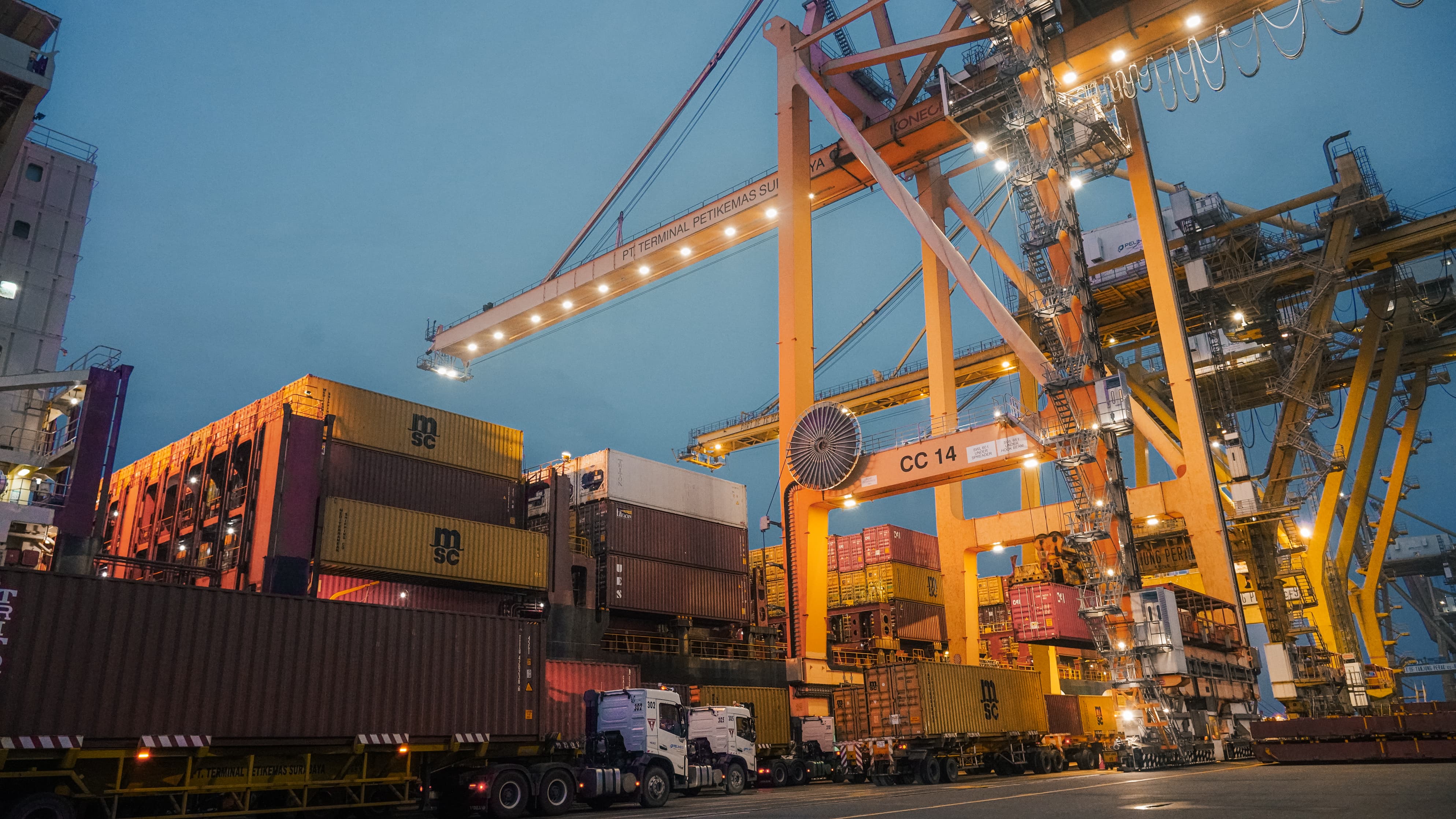 TPS Catat Pertumbuhan Stabil Arus Peti Kemas Internasional dan Domestik Hingga Juli 2025