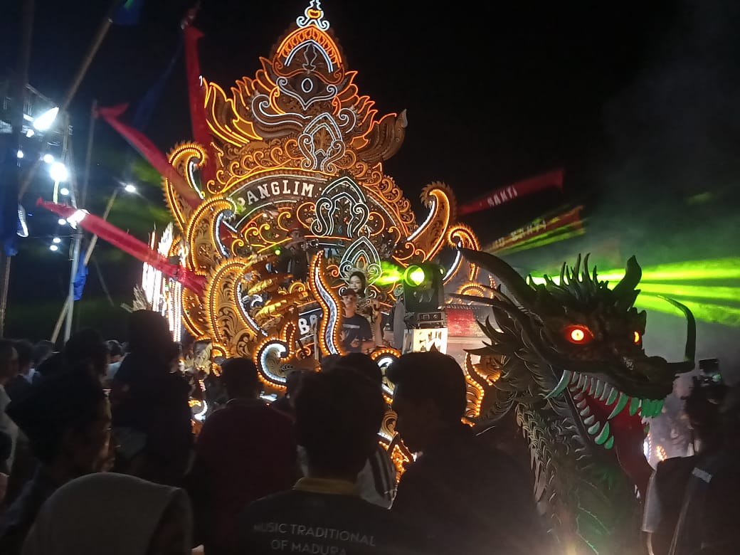 Parade Combodug HUT ke-80 RI di Sampang, Pemuda Pinggiran Antusias dengan Dana Swadaya