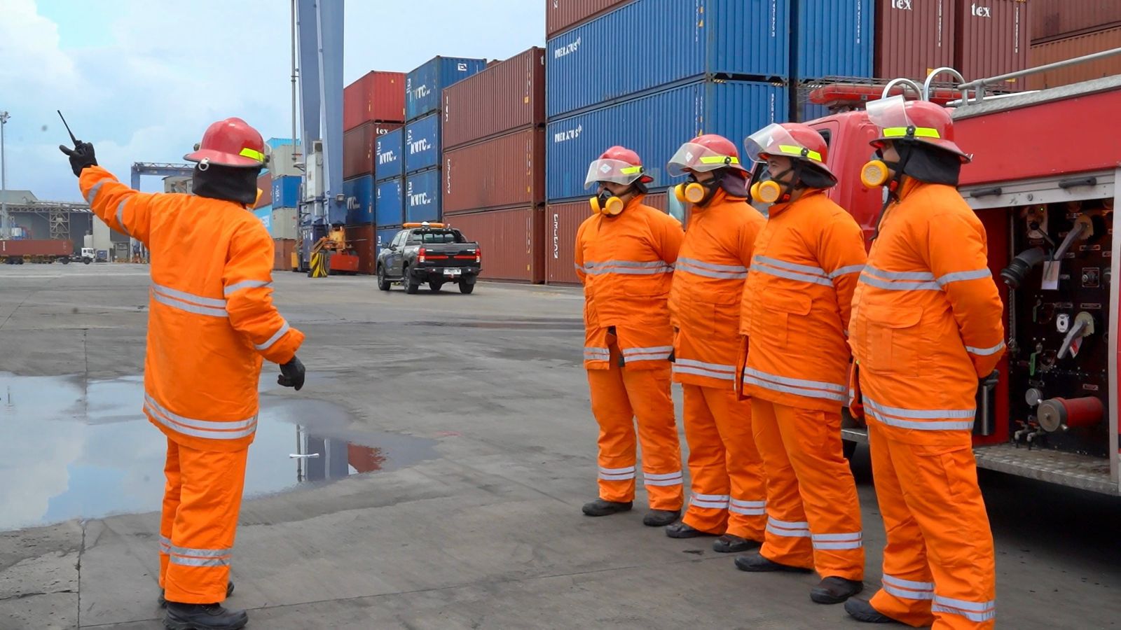 TPK Teluk Lamong Gelar Latihan ISPS Code, Simulasikan Serangan Siber dan Kebocoran Petikemas B3