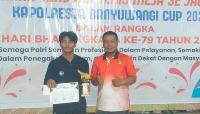 Atlet Tenis Meja Sumenep Catat Sejarah, Tembus Popnas 2025