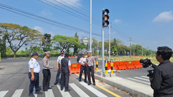 Diprotes Warga, Dishub Lamongan Sementara Tutup Jalur Lingkar Utara