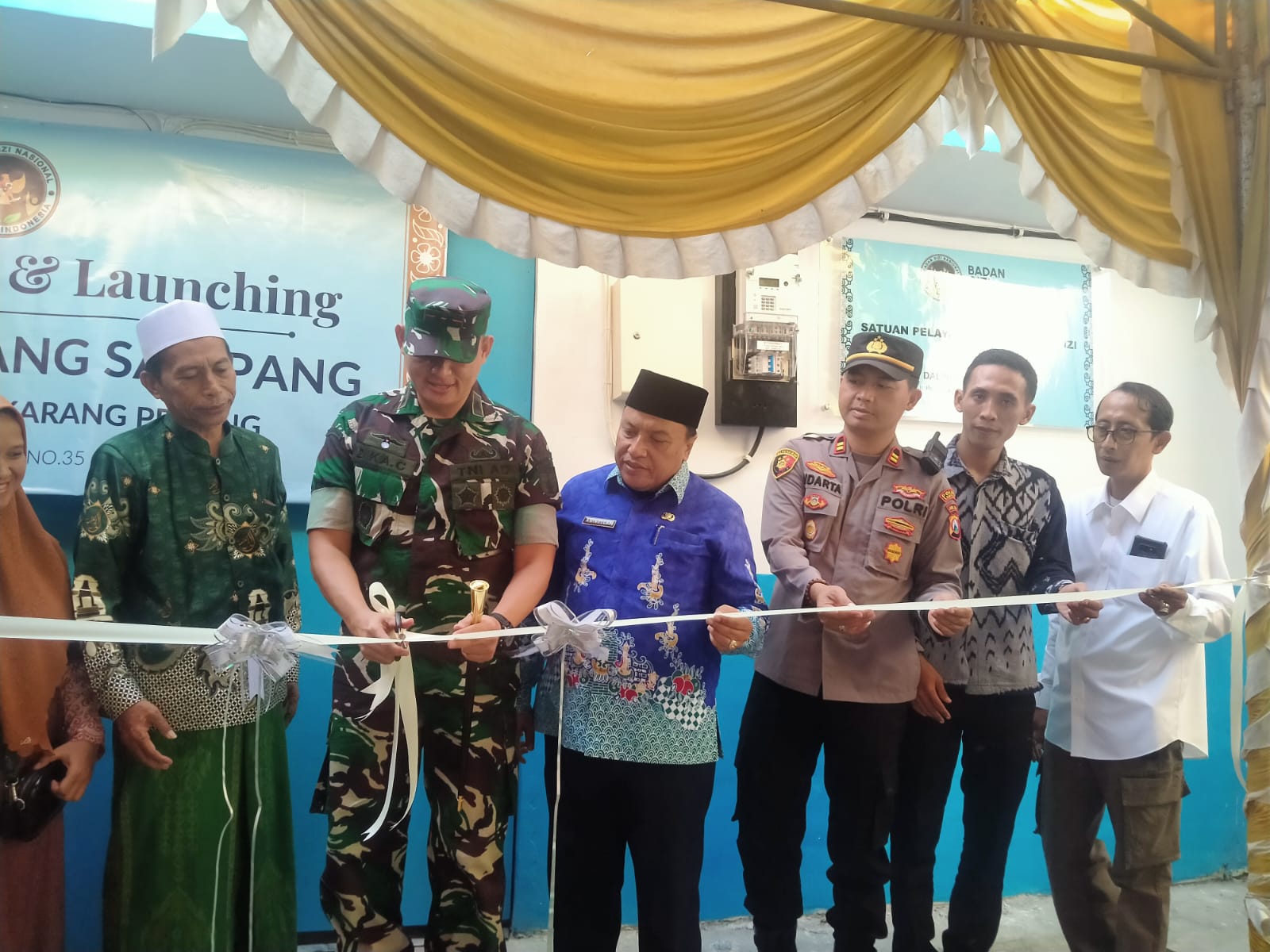 Yayasan Al-Aliy Karang Penang Resmikan Dapur MBG, Siapkan Kotak Saran untuk Evaluasi Program