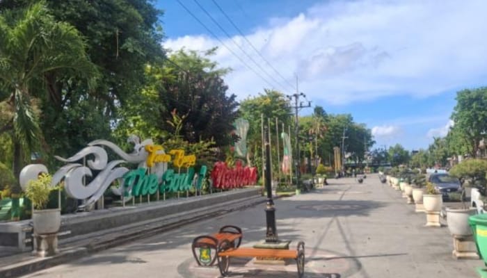 Terkendala Penunjukan Rekanan, Proyek Tugu Keris di Jantung Kota Sumenep Mangkrak