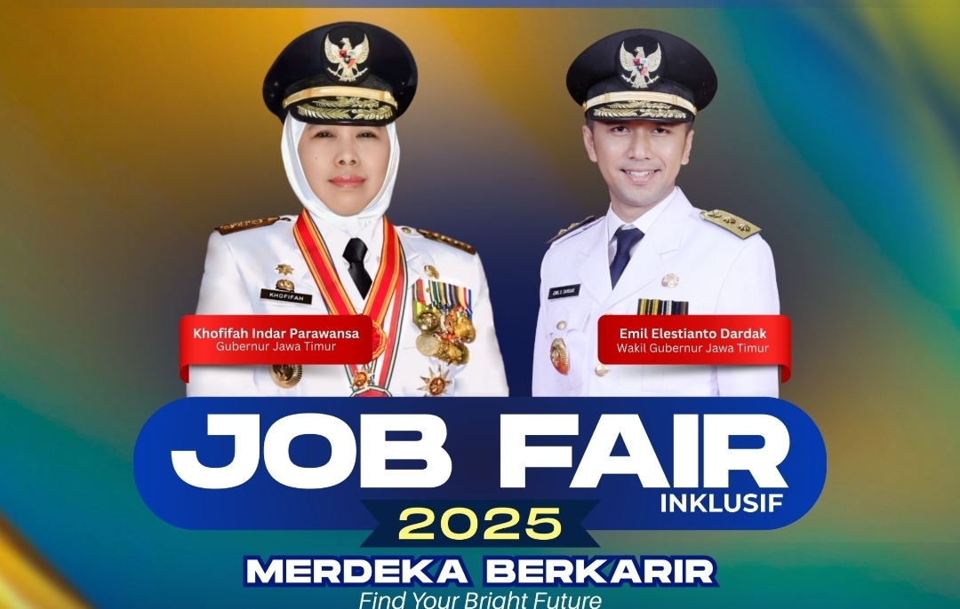 Pemprov Jatim Gelar Job Fair Inklusif 2025 Sambut Hari Jadi Jatim ke-80