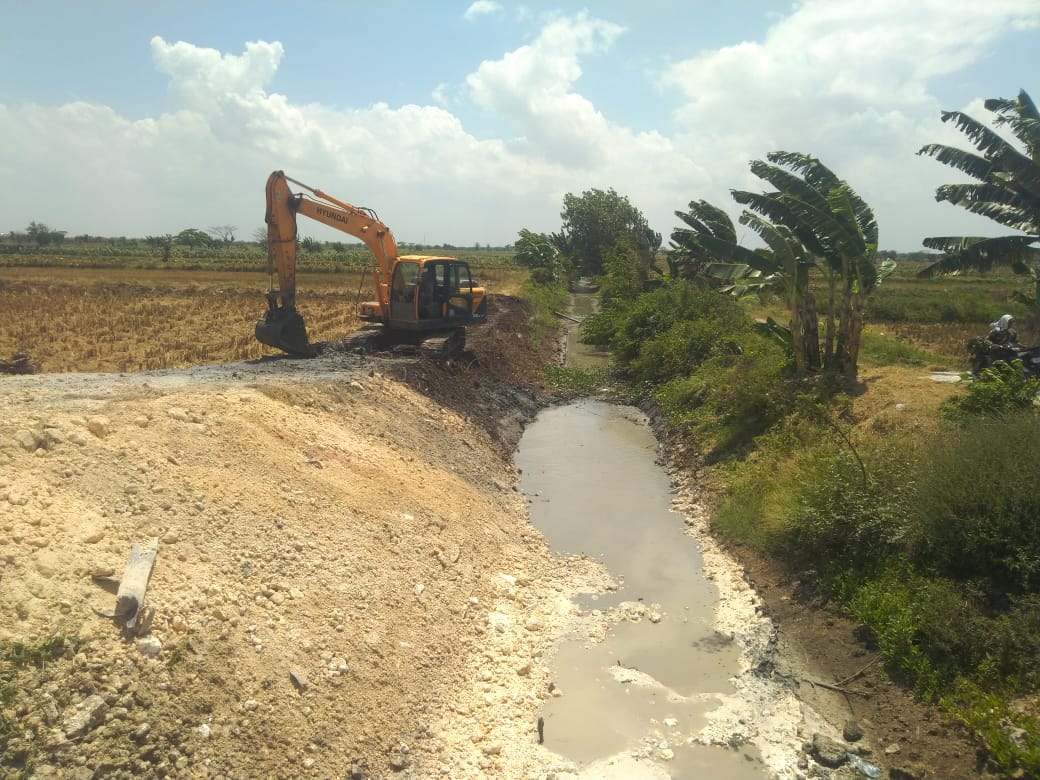 Siaga Musim Hujan, Pemkab Lamongan Benahi 68 Titik Saluran Drainase dan Sungai
