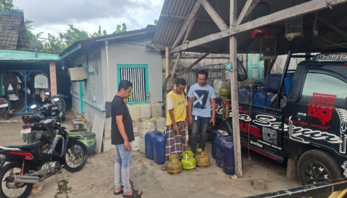 Aksi Maling Tabung Gas di Kalianget Sumenep Gagal Total, Polisi Gerak Cepat Amankan Pelaku