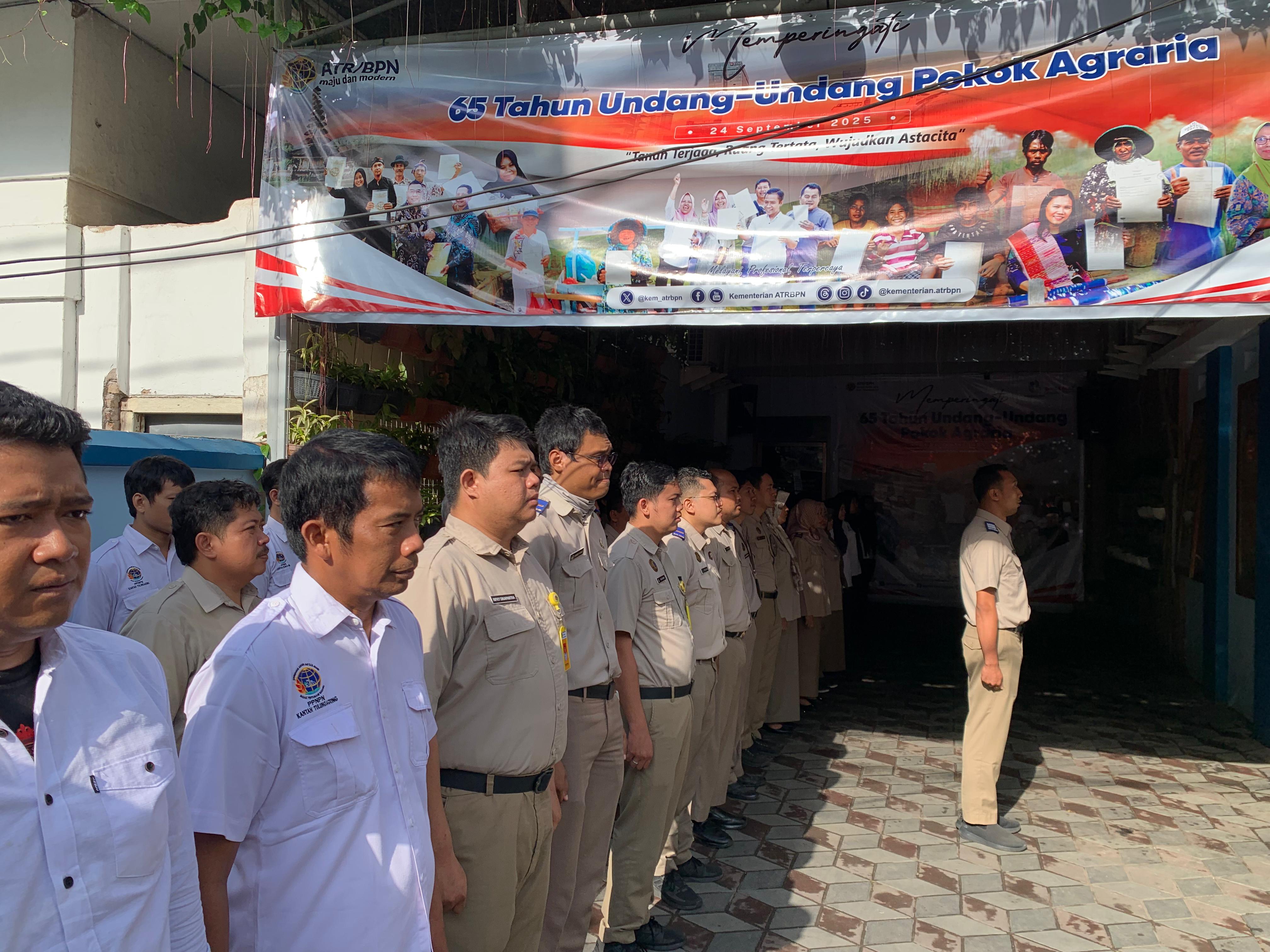 Perkuat Komitmen Layanan, ATR/BPN Tulungagung Dorong Pegawai Tingkatkan Kualitas Pelayanan Publik