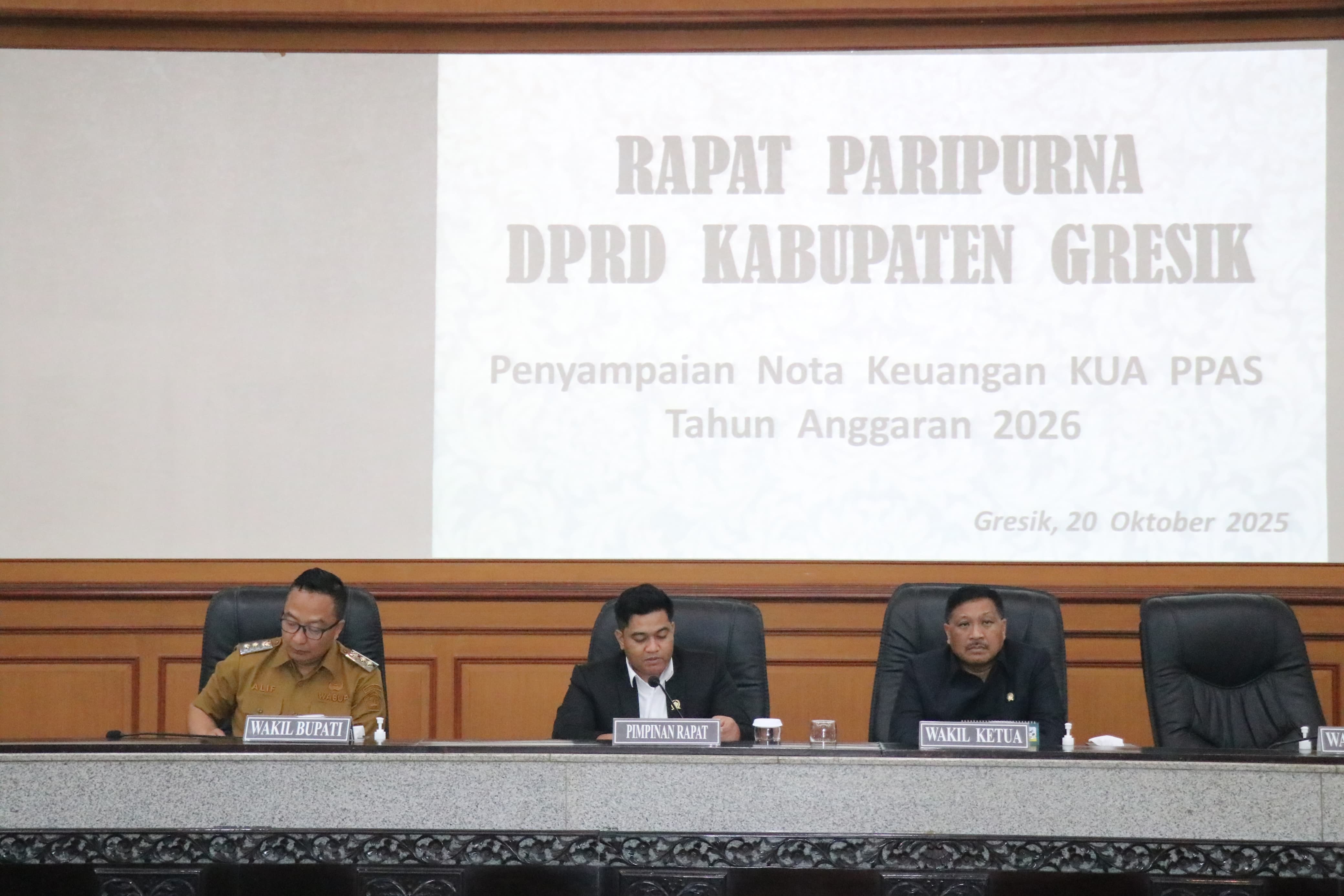 Rancangan KUA-PPAS 2026 Kabupaten Gresik, Pendapatan dan Belanja Daerah Turun Drastis