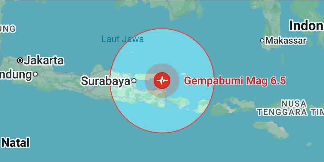 Empat Kali Gempa Susulan di Sumenep, BMKG Tegaskan Tak Berpotensi Tsunami