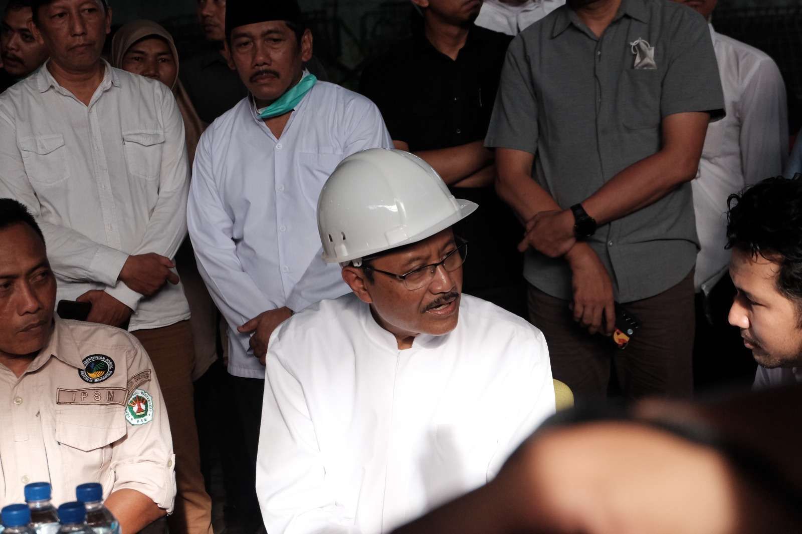 Gus Ipul Pastikan Pemerintah Bantu Penanganan Korban Ponpes Al Khoziny