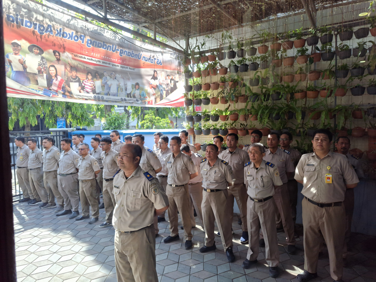 ATR/BPN Tulungagung Gelar Upacara Rutin, Pegawai Diingatkan Siapkan Program PTSL 2026