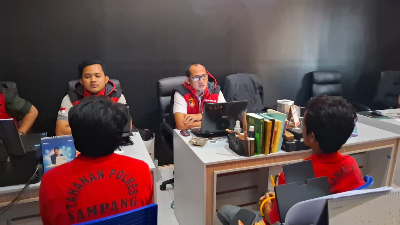 Pelaku Pembobolan Balai Desa Dibekuk Satreskrim Polres Sampang