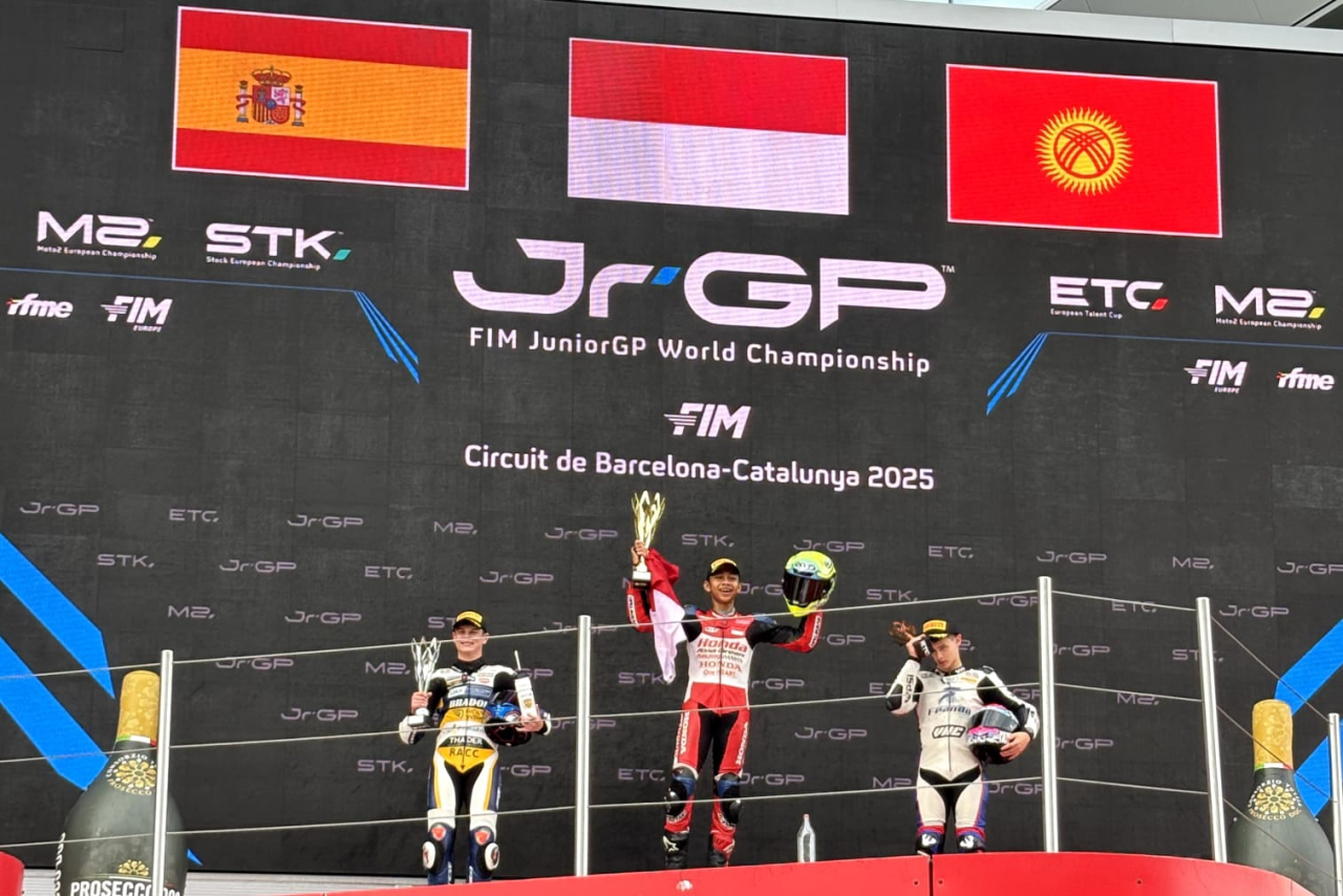 Binaan Astra Honda Melesat Kencang di Barcelona Ciptakan Sejarah Untuk Indonesia