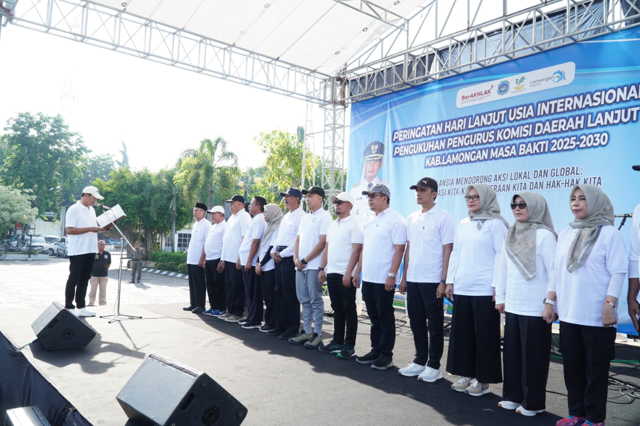 Tembus 75,07 Tahun, Lamongan Jadi Daerah dengan Angka Harapan Hidup Tinggi Berkat Program Pemberdayaan Lansia