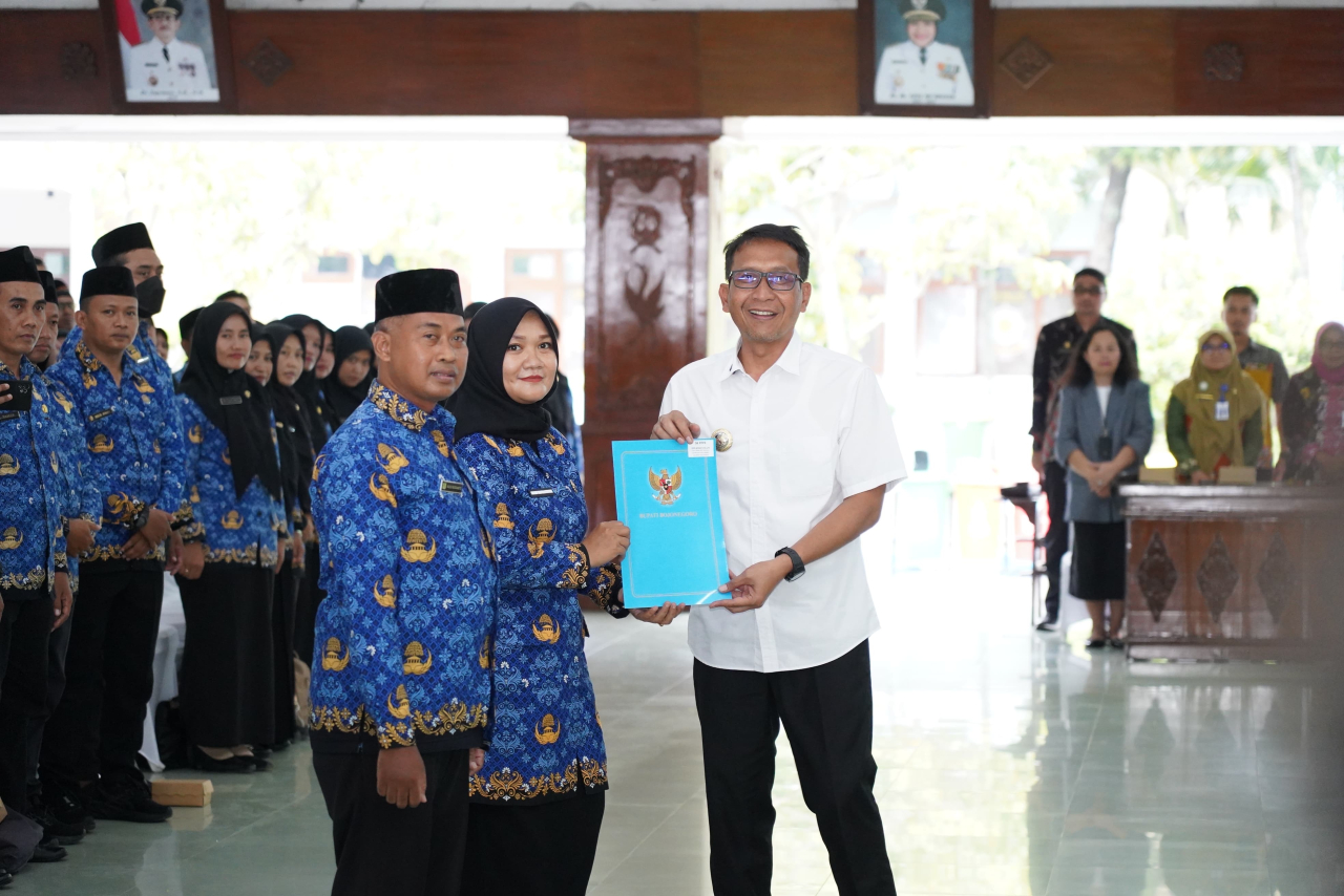 385 PPPK Bojonegoro Terima Perpanjangan Kontrak, Bupati Setyo Wahono: Jangan Hanya Gugurkan Kewajiban