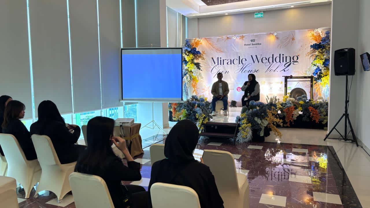 Hotel Santika Gresik Gelar Miracle Wedding Open House Vol. 2