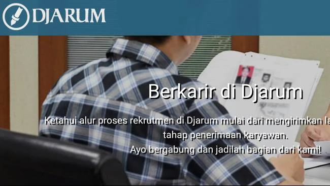 PT Djarum Butuh Pegawai dengan Kualifikasi di Bawah Ini