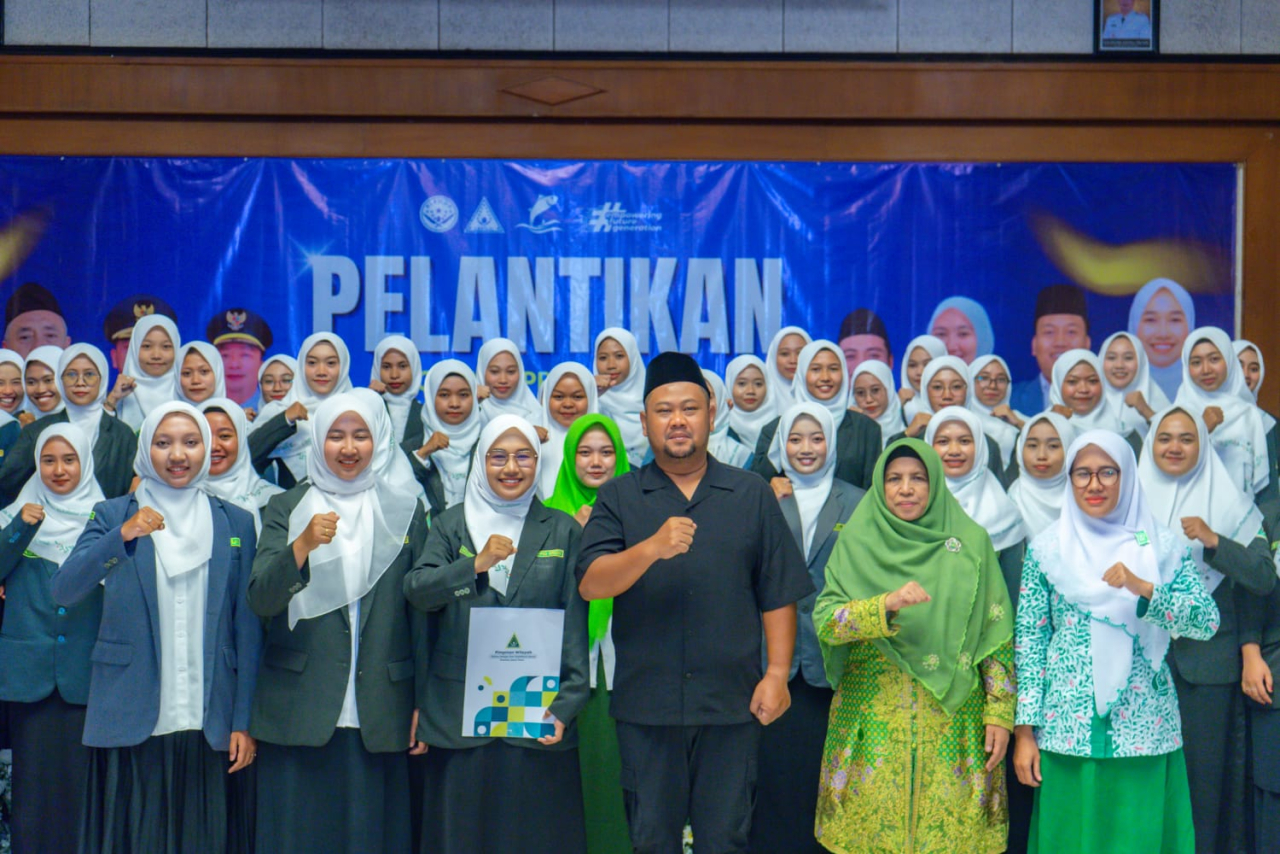 Resmi Dilantik, PC IPNU–IPPNU Gresik Masa Khidmat 2025–2027 Siap Cetak Pelajar NU Berdaya dan Berdampak