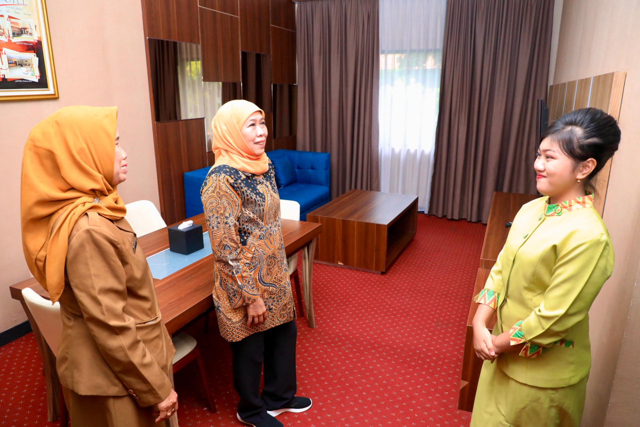 Gubernur Khofifah Takjub: Murid SMKN 1 Buduran Tunjukkan Talenta dan Etos Kerja Standar Industri Profesional