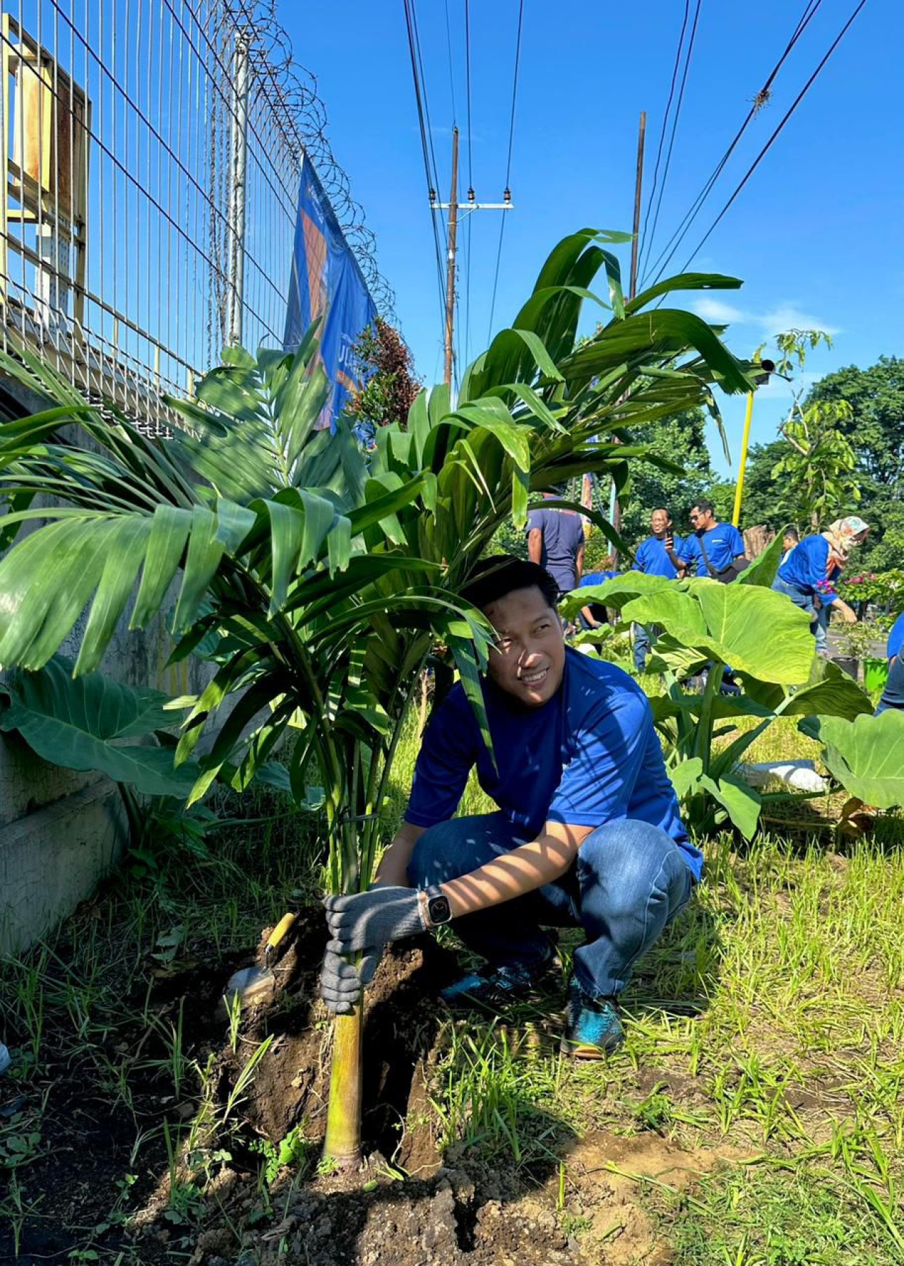 Penghijauan Lapangan Penumpukan Petikemas, TPK Berlian Tegaskan Komitmen Green Port