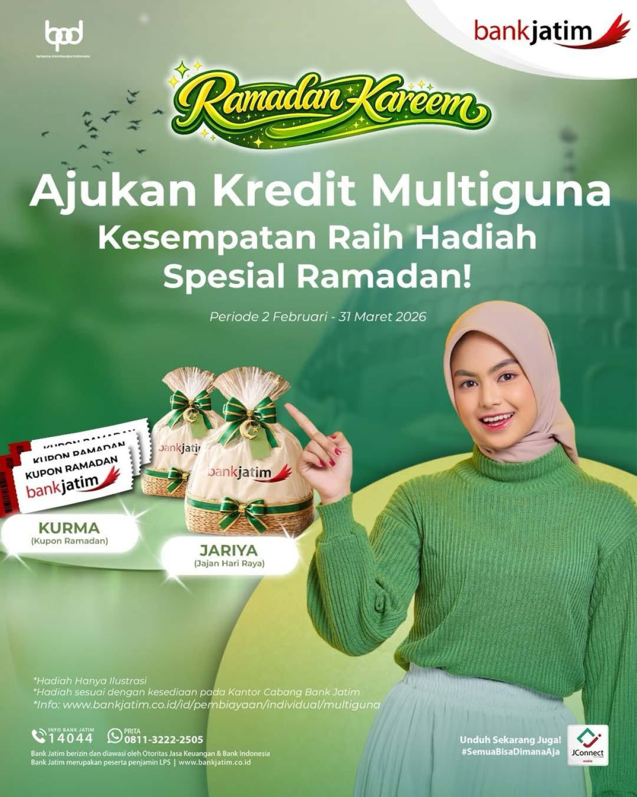 Sambut Ramadan 1447 H, Bank Jatim Gulirkan Beragam Promo Spesial