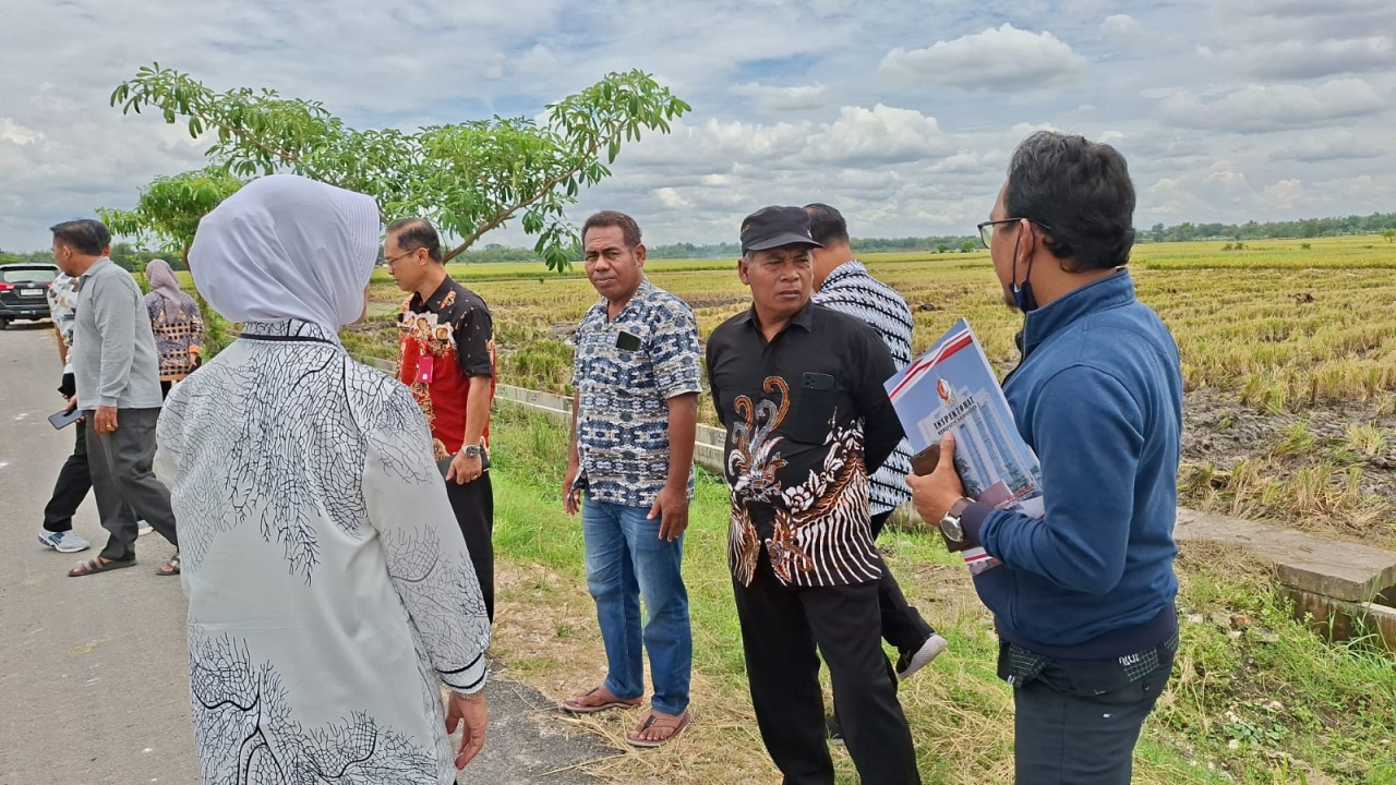 Sidak Proyek Jalan Ngampal, Wabup Bojonegoro Temukan Dana BKKD Langsung Ditransfer ke Rekanan