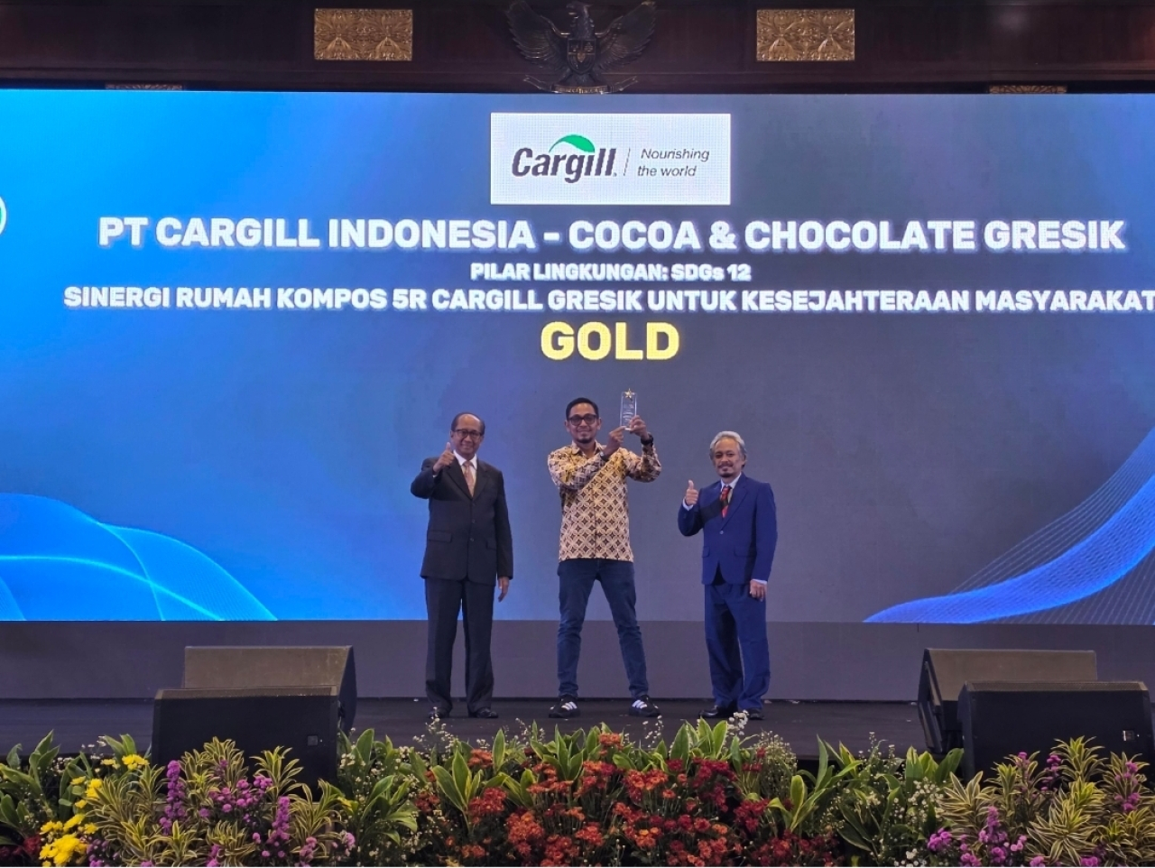 Program Rumah Kompos 5R Cargill di Gresik Sabet ISDA Gold Award