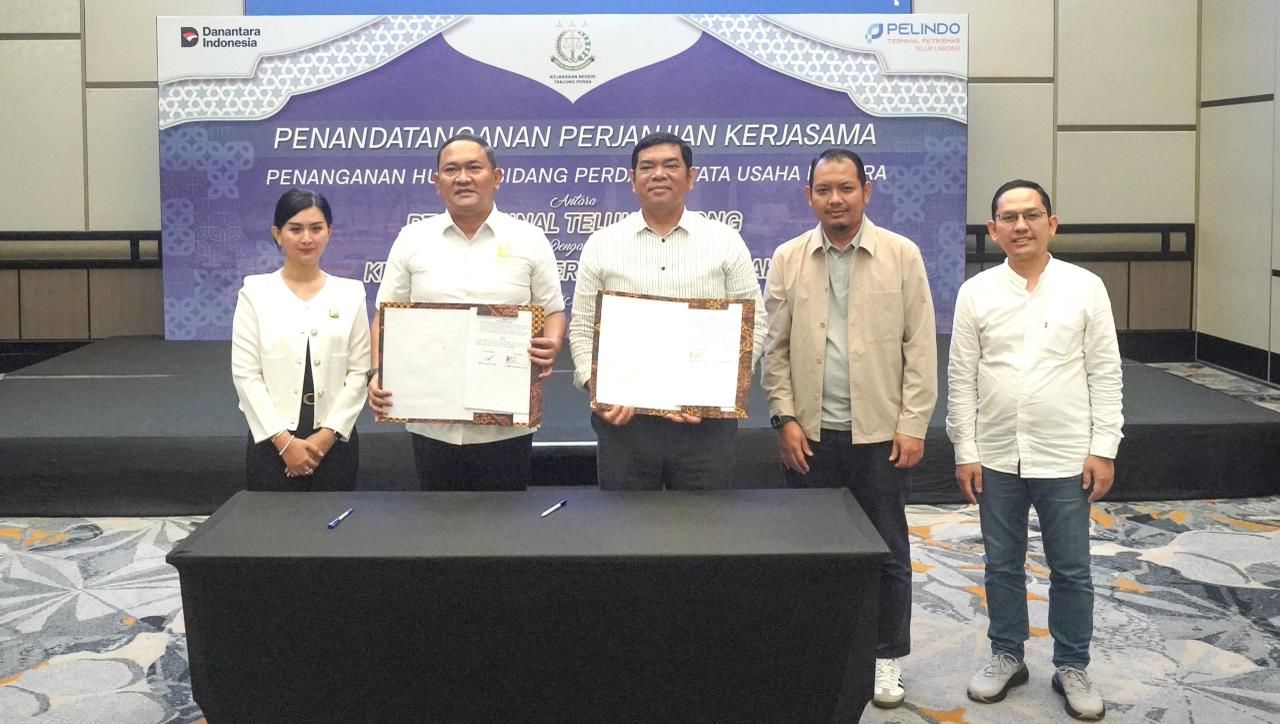 Guna Mitigasi Risiko Hukum, PT Terminal Teluk Lamong Teken Perjanjian Kerjasama dengan Kejari Tanjung Perak