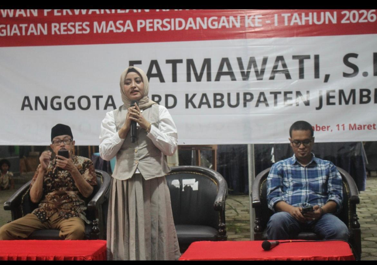 Serap Aspirasi Warga Kalisat Jember Saat Reses Ramadan, Fatmawati Soroti Ekonomi Keluarga