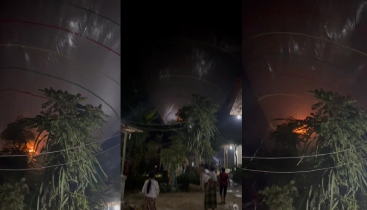 Viral Balon Udara Diduga dari Pamekasan Jatuh di Sumenep