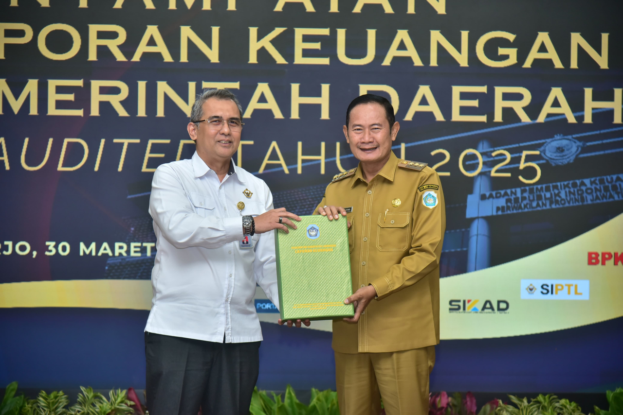 Pemkab Lamongan Serahkan LKPD Unaudited 2025 ke BPK Jatim, Targetkan Pertahankan Opini WTP