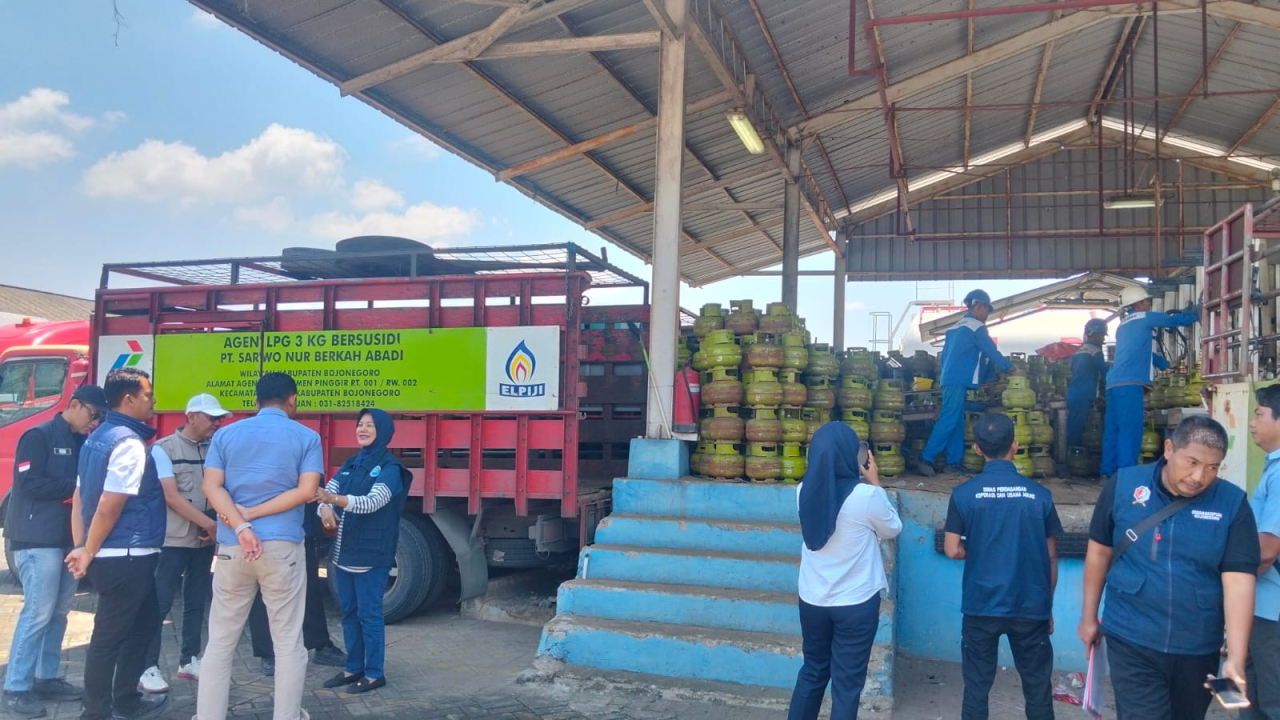 Berani Jual LPG Diatas HET, Pemkab dan Polres Bojonegoro Tak Segan Tutup Pangkalan