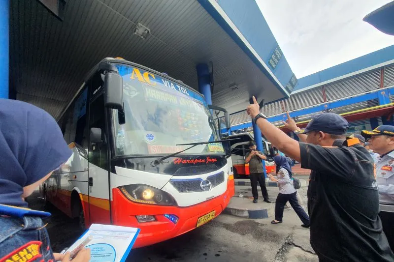 Dishub Tulungagung Gelar Ramp Check Angkutan Umum