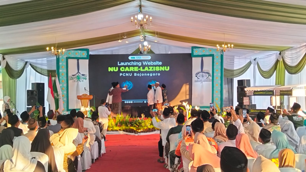 NU CARE-LAZISNU Bojonegoro Launching Website Zakat, Infaq dan Sedekah
