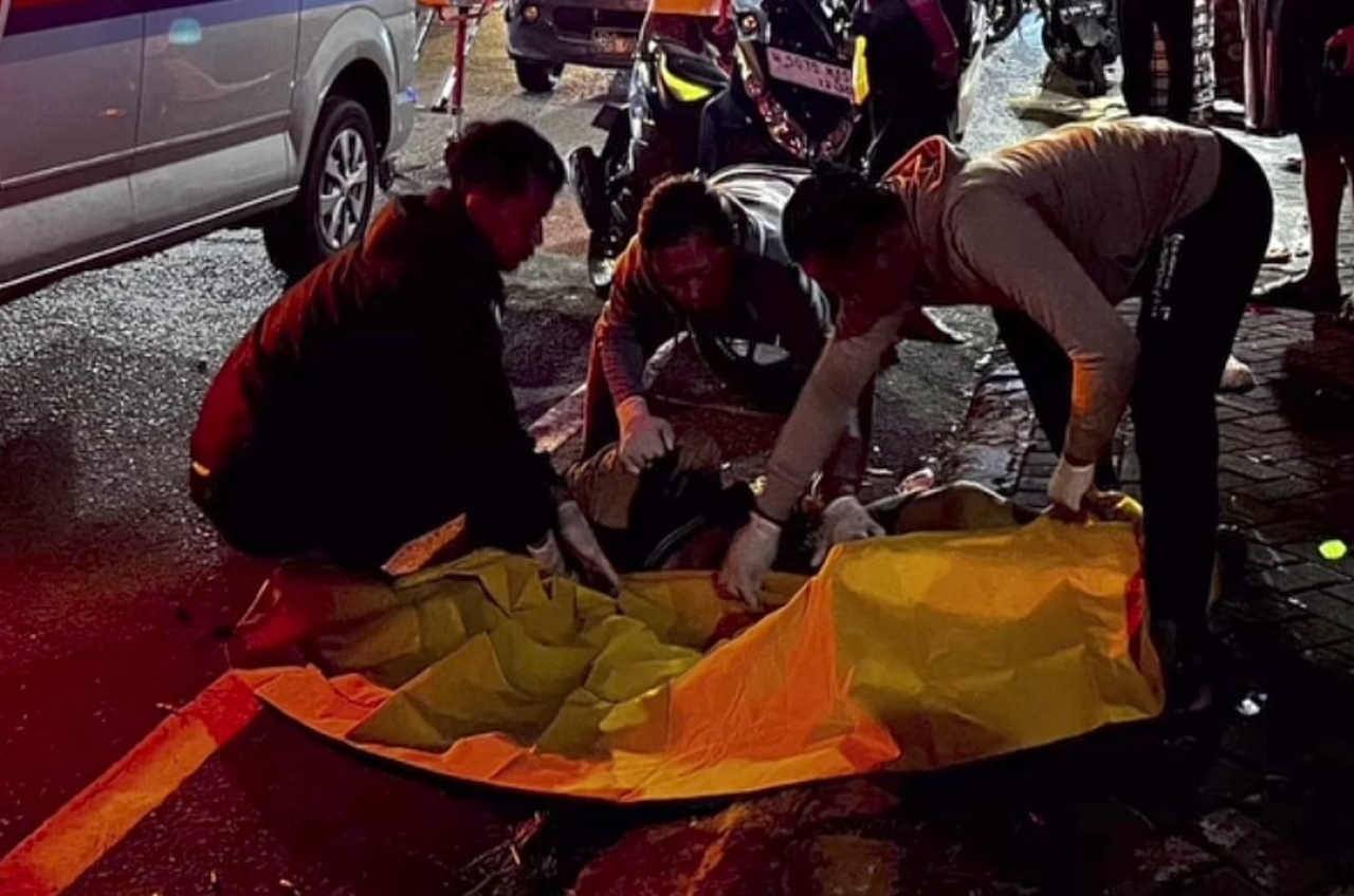 Kecelakaan Mengerikan di Depan PG Candi, Dua Pengguna Jalan Tewas Seketika