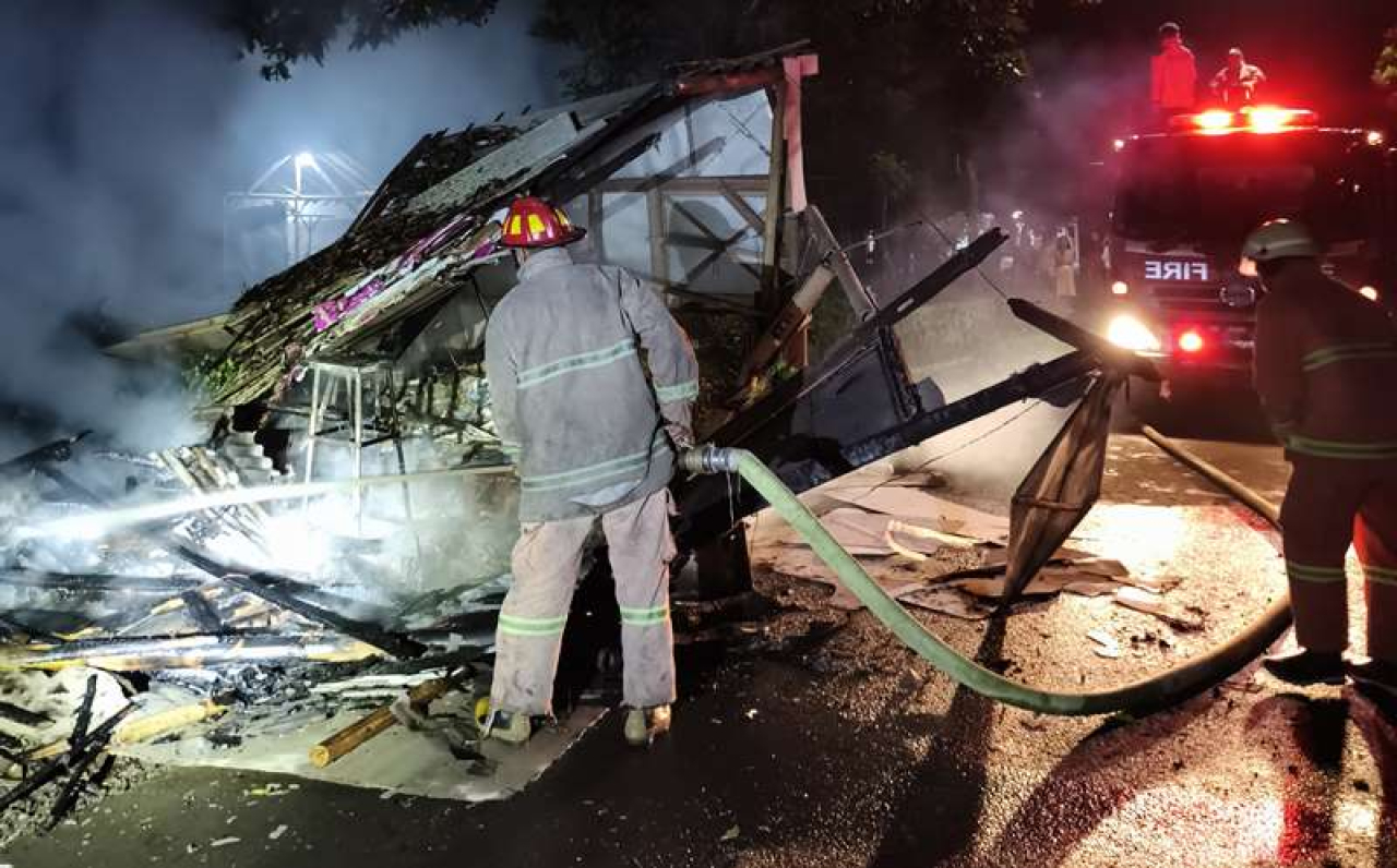 Ledakan di Warung Gorengan Picu Kebakaran di Jember, Warga Sempat Panik