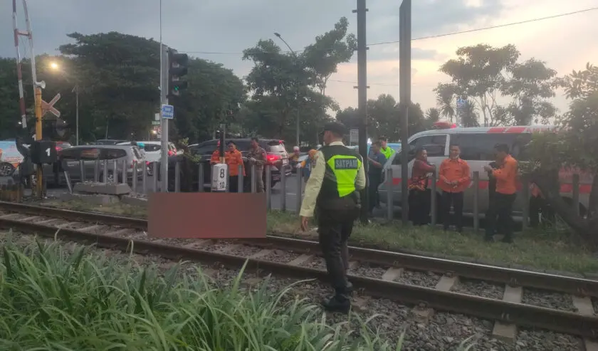 Nahas di Perlintasan Ahmad Yani, Warga Jojoran Tewas Usai Tertabrak Kereta