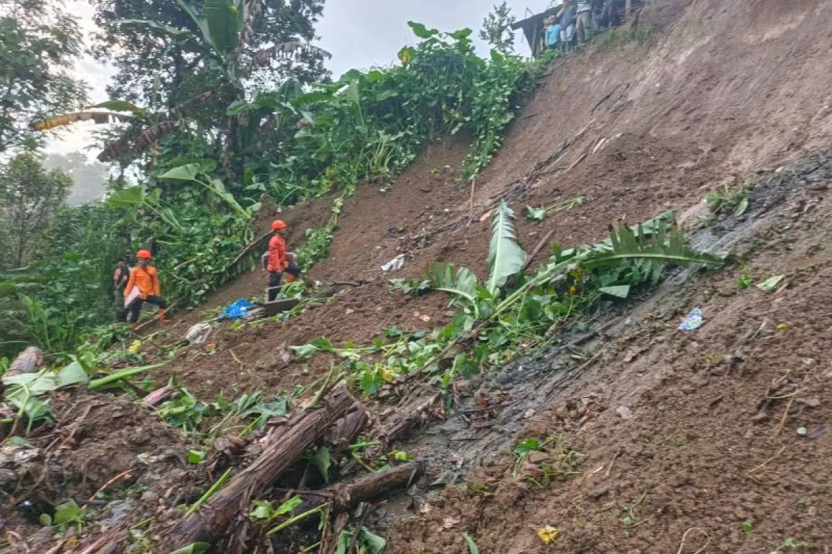 Pencari Rumput Hilang Diduga Tertimbun Longsor di Blitar