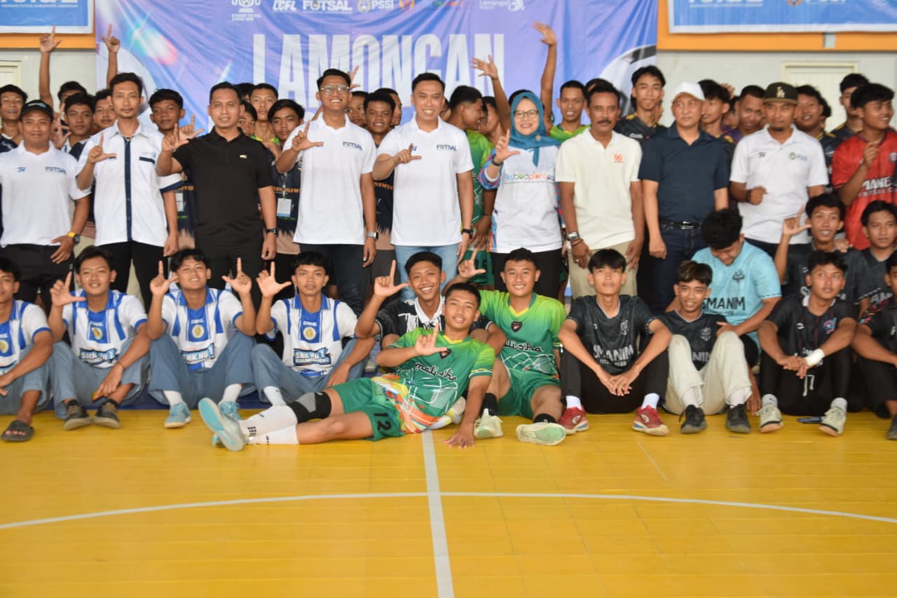 Siapkan Generasi Emas, Pemkab Lamongan Dukung Liga Futsal Pelajar dan Mahasiswa 2026