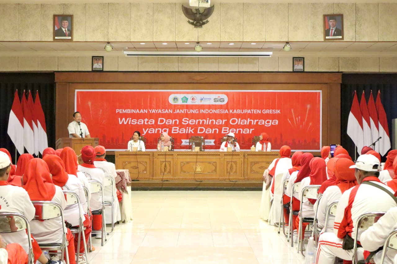 Wakil Bupati Gresik Dorong YJI Perluas Kampanye Senam Jantung Sehat