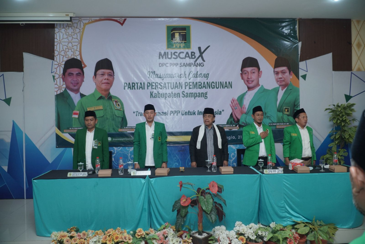 Gelar Muscab ke-X, DPC PPP Sampang Belum Tetapkan Ketua Baru